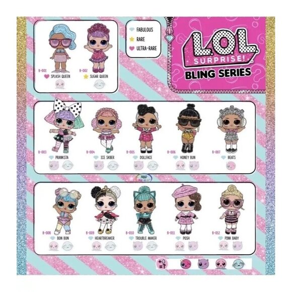 LOL Surprise Bling Series Dolls Sealed Limited Edition Gold Rare Toy Gift - Picture 6 of 8